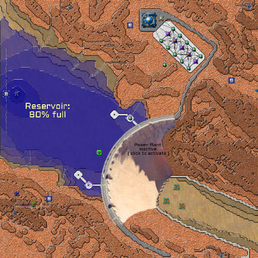 hoover dam map